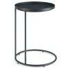 Monet - Metal Side Table - Black