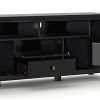 Cosmopolitan - 72" Wide TV Media Stand - Black