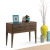 Harper - Hallway Console Table - Walnut Brown