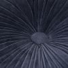 Renee - Round Pouf - Navy