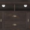 Redmond - 72" TV Media Stand - Brunette Brown