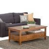 Warm Shaker - Coffee Table - Light Golden Brown