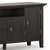Redmond - 72" TV Media Stand - Hickory Brown