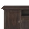 Redmond - 72" TV Media Stand - Brunette Brown
