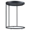 Monet - Metal Side Table - Black