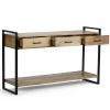 Riverside - Console Sofa Table - Natural