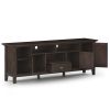 Redmond - 72" TV Media Stand - Brunette Brown