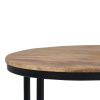 Jenna - Round Side Table - Natural