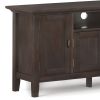 Redmond - 72" TV Media Stand - Brunette Brown