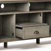 Redmond - 72" TV Media Stand - Distressed Grey