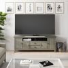 Redmond - 72" TV Media Stand - Distressed Grey