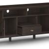 Redmond - 72" TV Media Stand - Brunette Brown