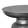 Toby - Metal Accent Table - Silver