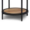 Jenna - Round Side Table - Natural