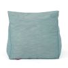 Ettie 3 Ft. Water Resistant Fabric Bean Bag Chair, Teal