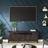 Redmond - 72" TV Media Stand - Brunette Brown