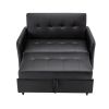 Orisfur. 51" Convertible Sleeper Bed, Adjustable Oversized Armchair with Dual USB Ports for Small Space