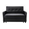 Orisfur. 51" Convertible Sleeper Bed, Adjustable Oversized Armchair with Dual USB Ports for Small Space