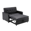 Orisfur. 51" Convertible Sleeper Bed, Adjustable Oversized Armchair with Dual USB Ports for Small Space