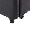 Orisfur. 51" Convertible Sleeper Bed, Adjustable Oversized Armchair with Dual USB Ports for Small Space