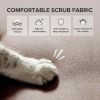 Convertible Futon Sofa Bed Upholstered Futon Couch Fabric Sleeper Sofa