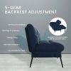 Convertible Futon Sofa Bed Upholstered Futon Couch Fabric Sleeper Sofa